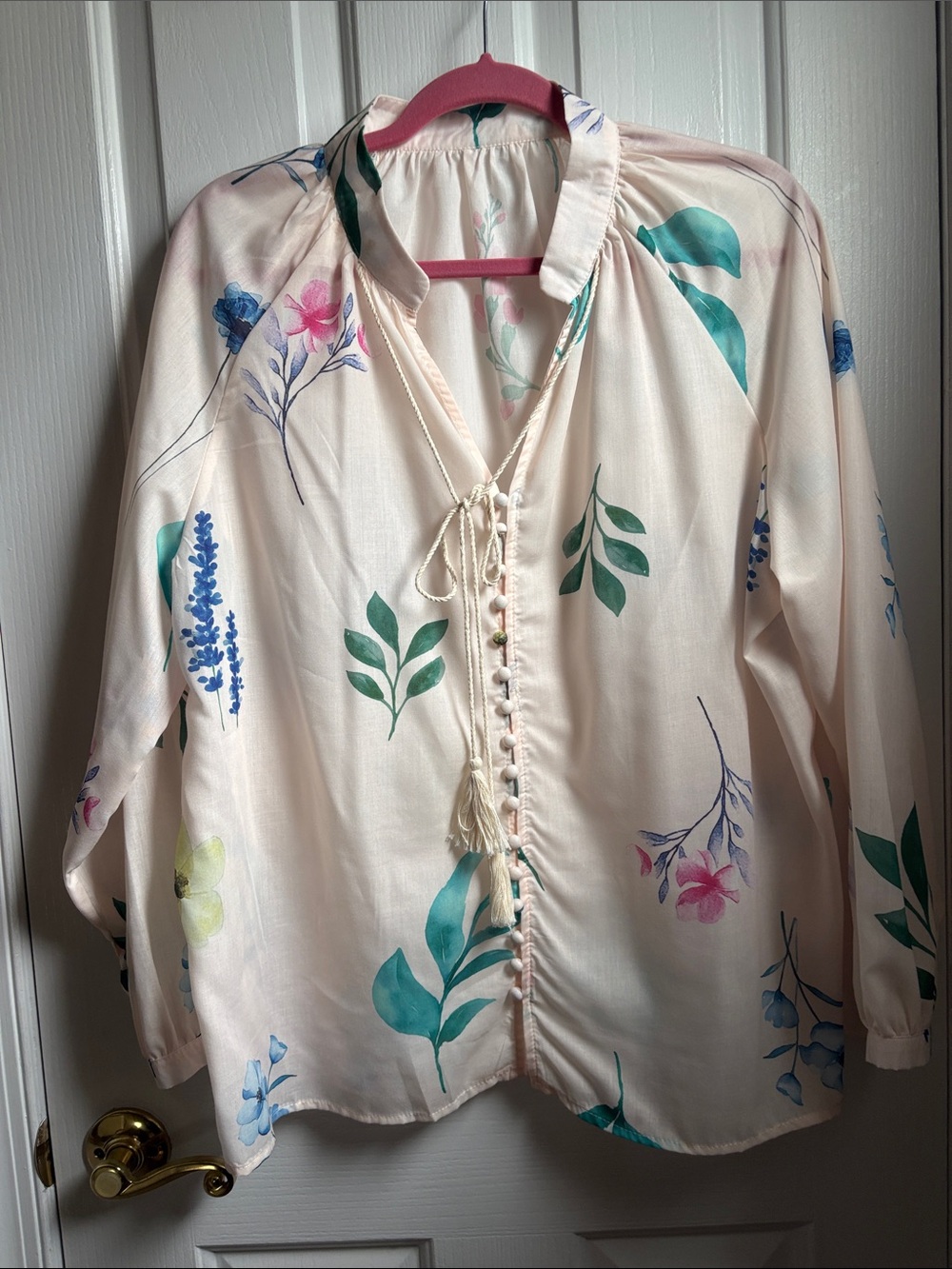 Blouse floral print